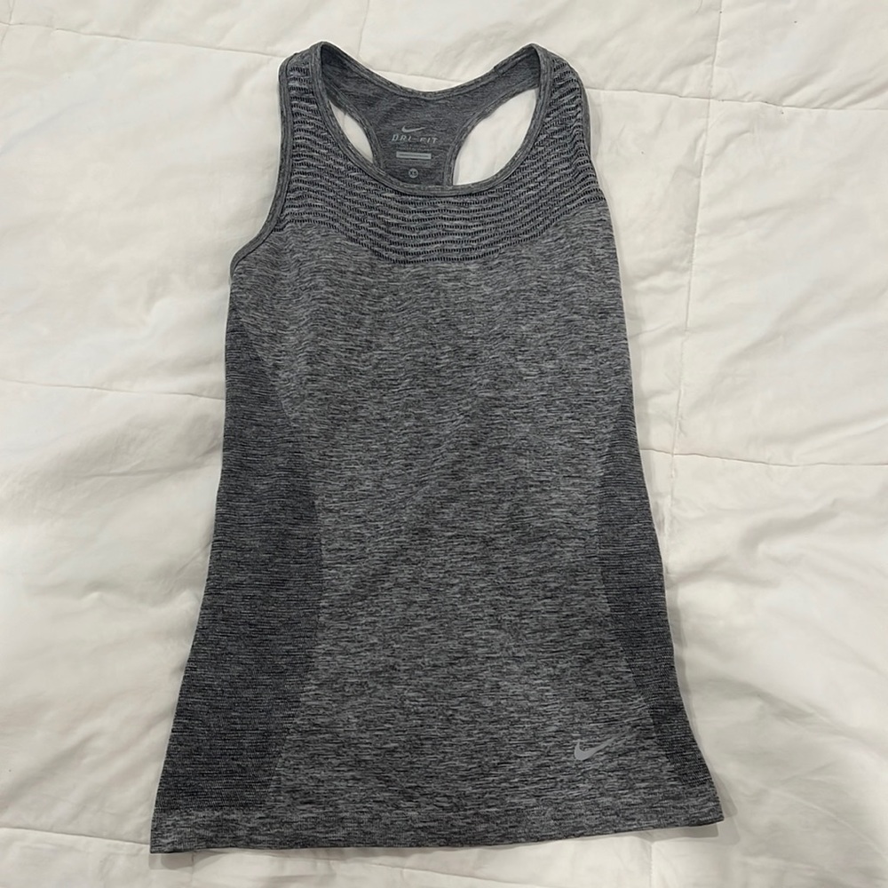 Gray Dri- Fit Nike Tank